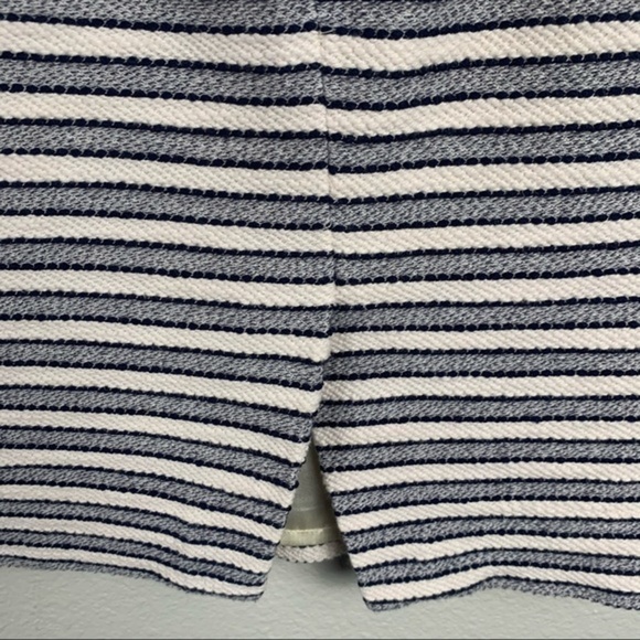 J.Crew Striped Terry Embroidered Pencil Skirt - Picture 10 of 11